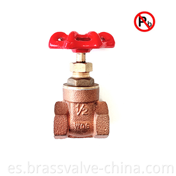 Lead Free Bronze Gate Valve Jpg